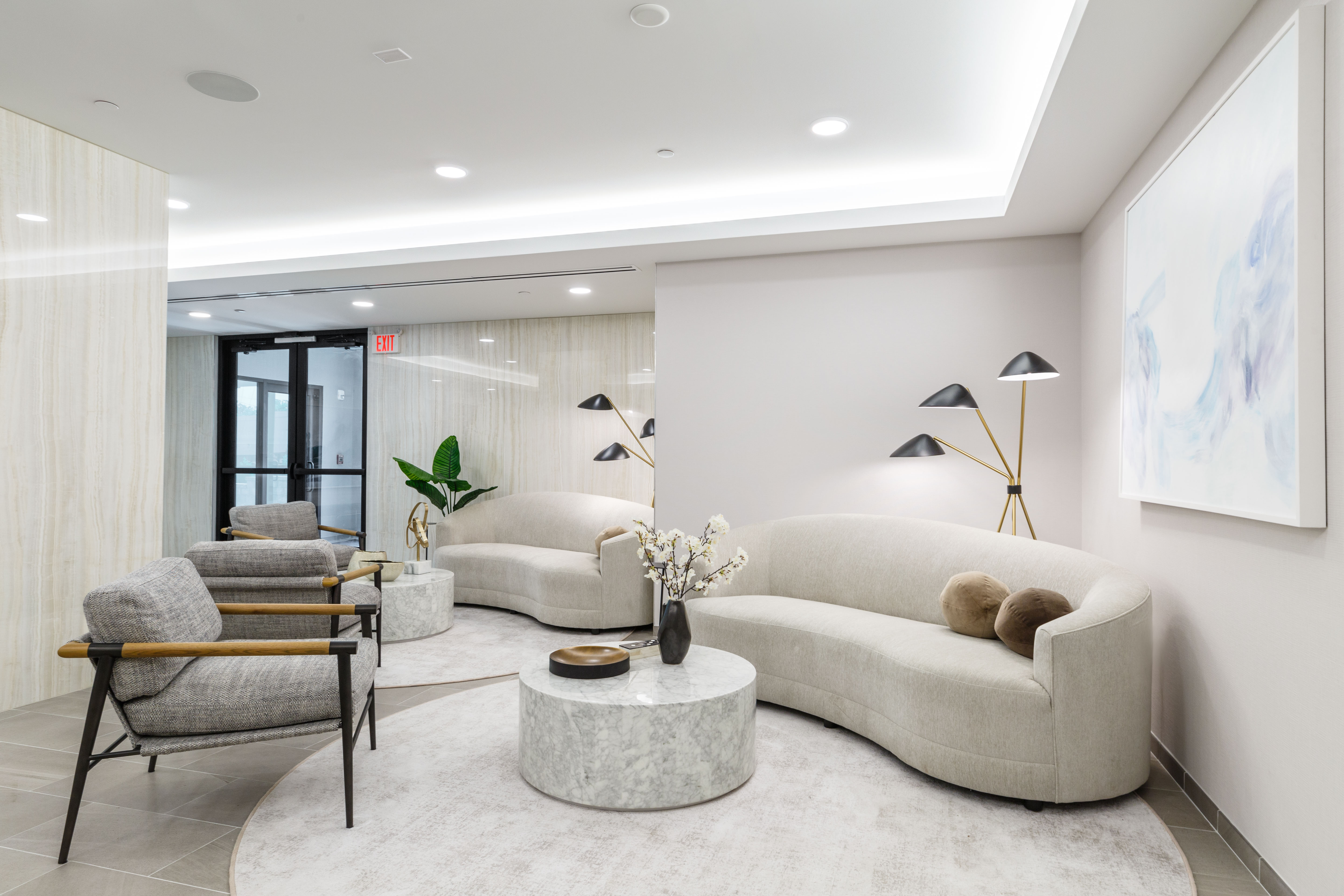 The Benjamin Ridgewood lobby - Ridgewood, NJ